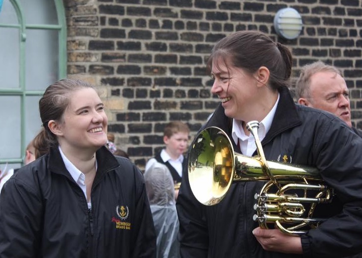 Kirsty and Debbie at Woodhorn